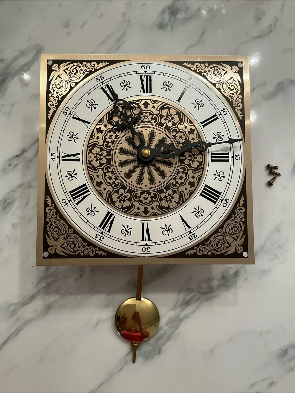 Vintage electronic battery clock parts 1250 835- Elegant Home Accent